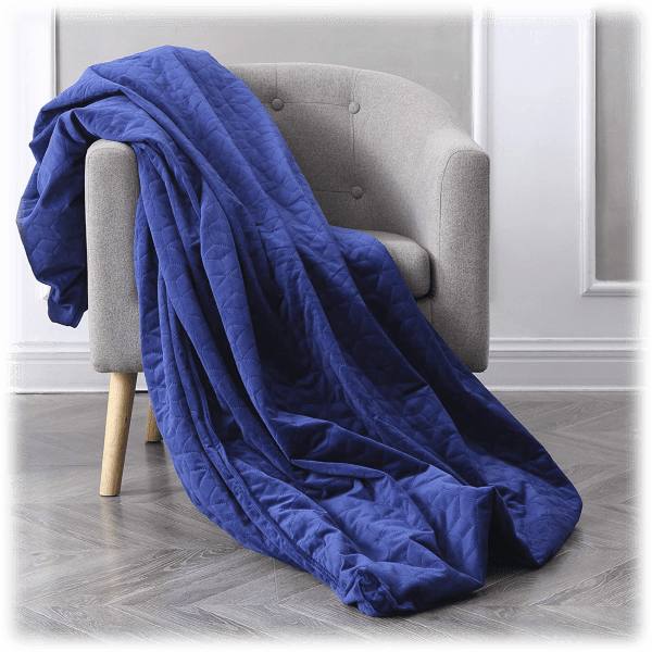 SideDeal Blanquil 20lb Weighted Blanket with Removable Cover
