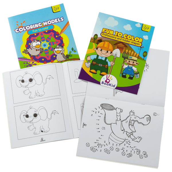 MorningSave 16Pack Bookid Jumbo Coloring & Activity Books for Ages 6