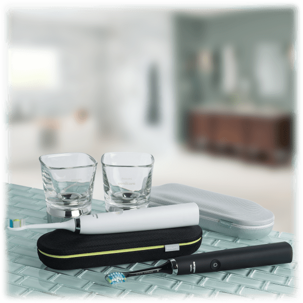 SideDeal 2Pack Philips Sonicare DiamondClean Toothbrush with 6 Heads