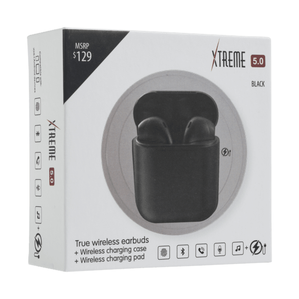 Trække ud vindue ristet brød SideDeal: Xtreme 5.0 True Wireless Earbuds with Wireless Charging Pad