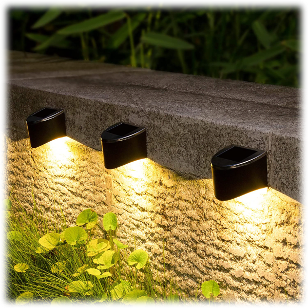 Sidedeal Pack Gigalumi Outdoor Solar Step Lights