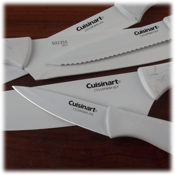 MorningSave Cuisinart Advantage 3Piece Faux Marble Knife Set with