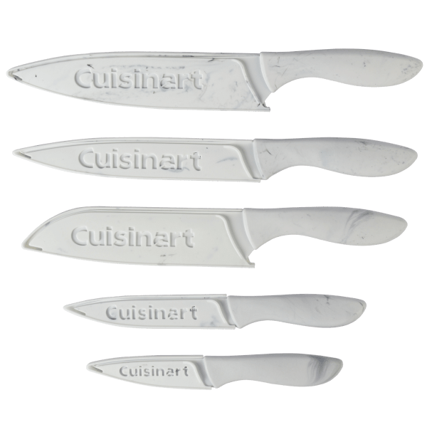 SideDeal: Cuisinart 10-Piece Stainless Steel Hammered Knife Block Set