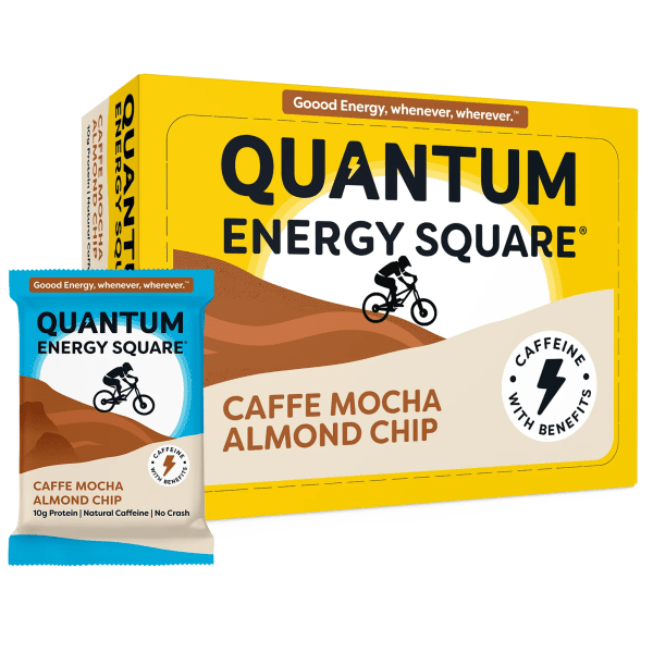 SideDeal 48Pack Quantum Energy Square Bars with Caffeine & 10g Protein
