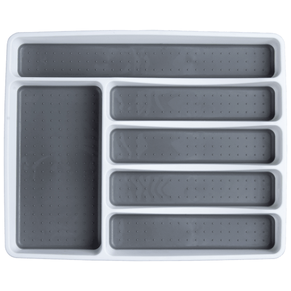 SideDeal Farberware 6 Section Flatware Organizer with Nonskid Interior