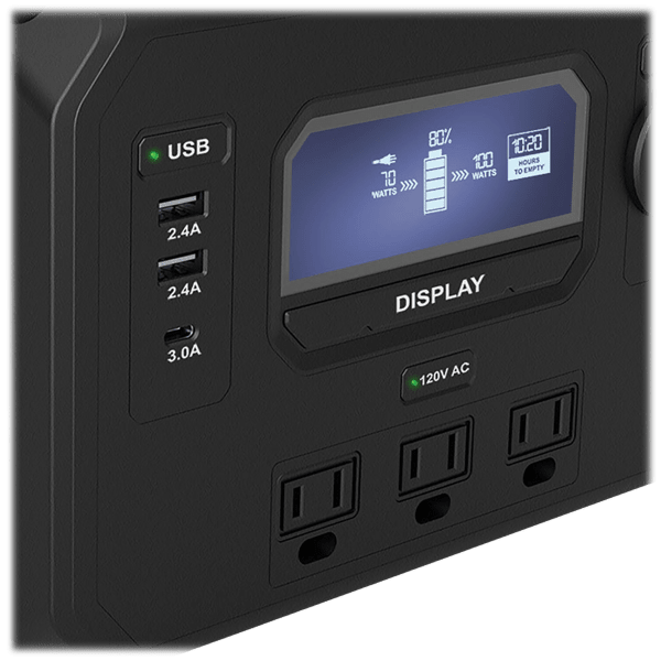 MorningSave Phase2 Energy PowerBlock 500W Portable Power Station