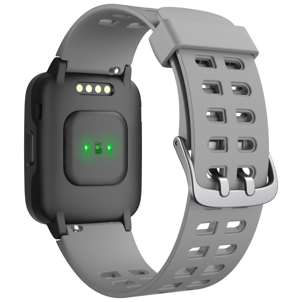 MorningSave Smart Watch Grey Band With Grey Watch Head