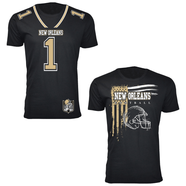 SideDeal 2Pack Men's and Women's Football Team TShirts