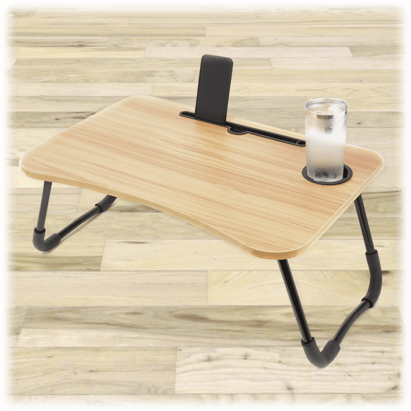 SideDeal Laptop Tray with Folding Legs and Drink Holder