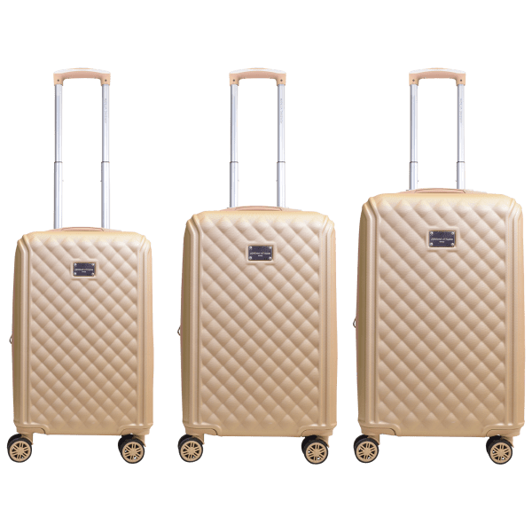 ADRIENNE VITTADINI 3 PC PRINTED SOFT LUGGAGE SET