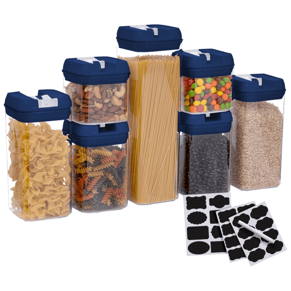 Happy Date Airtight Food Storage Containers - BPA Free Cereal and