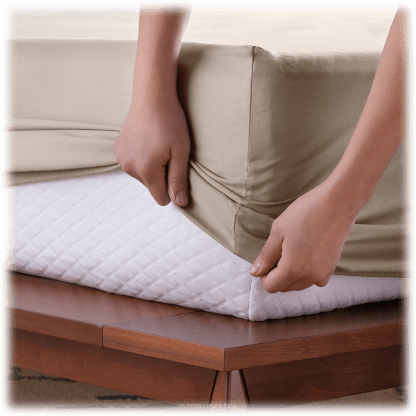 MorningSave: Bibb Home 1000 Thread Count Cotton Rich 4-Piece Sheet Set