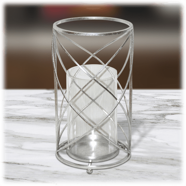 MorningSave Sagebrook Home Metal Hurricane Candle Holder (Gold or