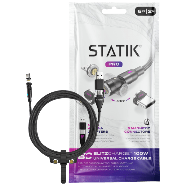  Statik 360 Pro Magnetic Connectors Tips For Fast Charging -  Only Compatible