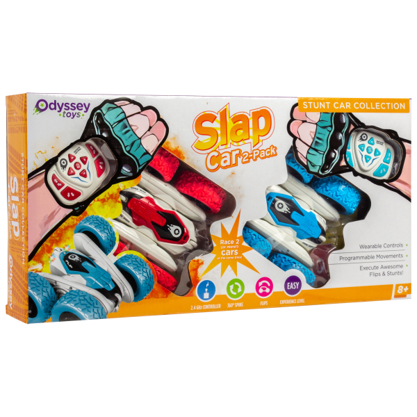 MorningSave Odyssey Toys 2Pack Double Stunt Slap Cars
