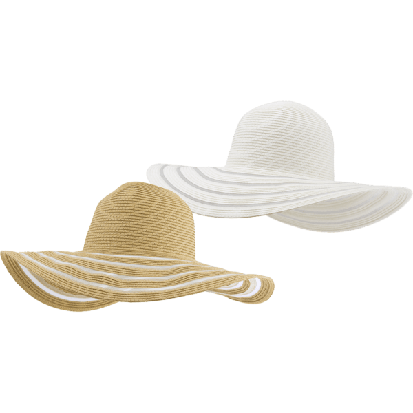 MorningSave 2Pack Wide Brim Floppy Hats (2Pack)