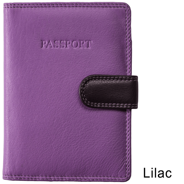 MorningSave Visconti RFID ID Theft Protection Leather Passport Wallet