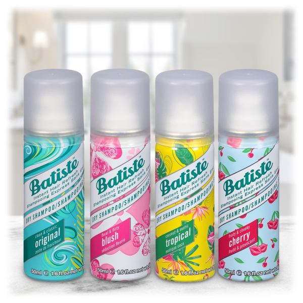 MorningSave 4Pack Batiste Mini Dry Shampoos