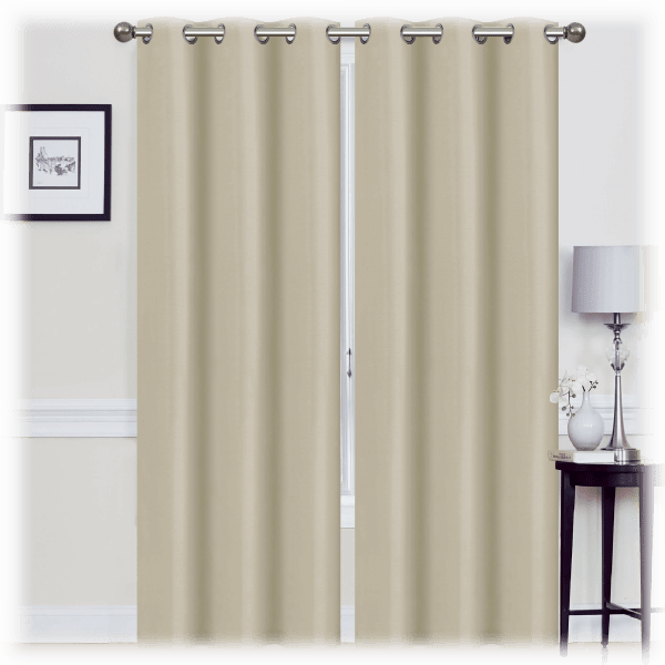 MorningSave 84" FoamBacked Blackout Curtain Panels