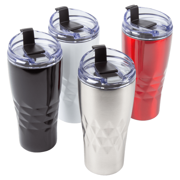 Primula Tumbler, Hot or Cold Thermal, Brushed Stainless Steel, 32 Ounces