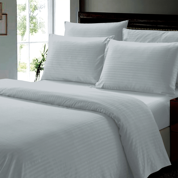 MorningSave: Luxury Home 6-Piece Ultra Soft Dobby Stripe