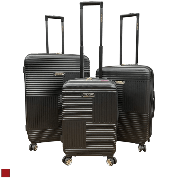 MorningSave Isaac Mizrahi Putnam 3Piece Hardside Spinner Luggage Set