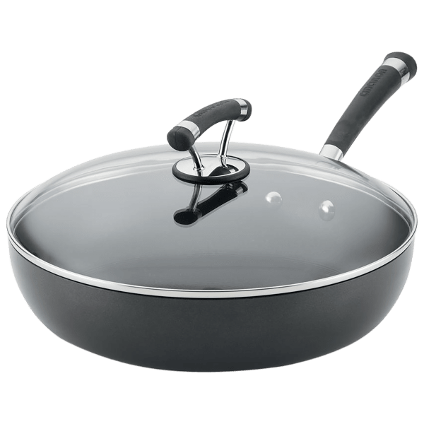 Circulon Cookware 14 Covered wok w/ Clear Lid