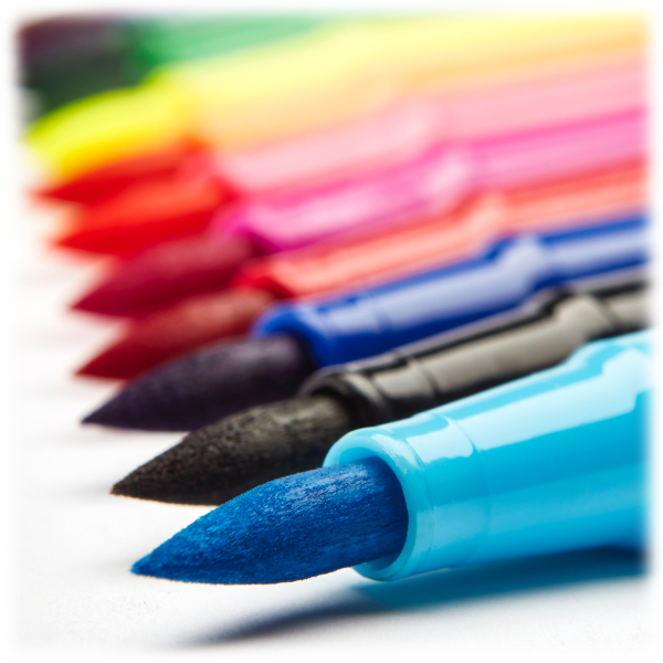 Meh King Art 72pc Fineliner Pens & Watercolor Markers With Mixed Media