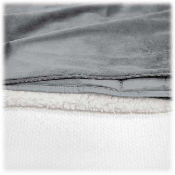 MorningSave SensorPEDIC Serenity 15lb Weighted Blanket w/ Sherpa
