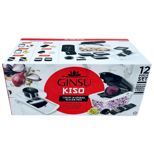 Ginsu Kiso Chop 'N Spiral Slicer Pro Set - SideDeal