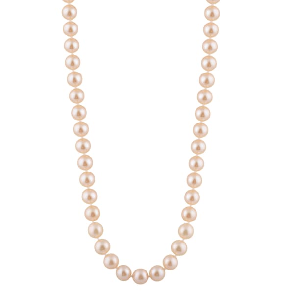 Morningsave Splendid Pearls 8 9mm Pearl Necklace With Sterling Clasp