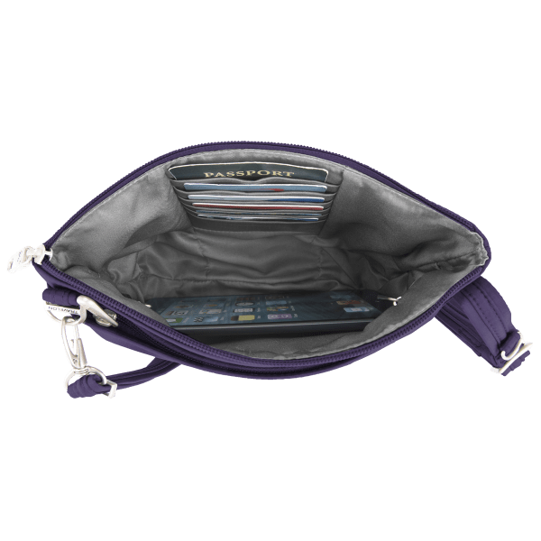 MorningSave Travelon AntiTheft Compact Crossbody Bag + RFID Clutch Set
