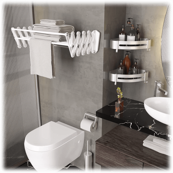 MorningSave Polder Wall Mount Drying Rack