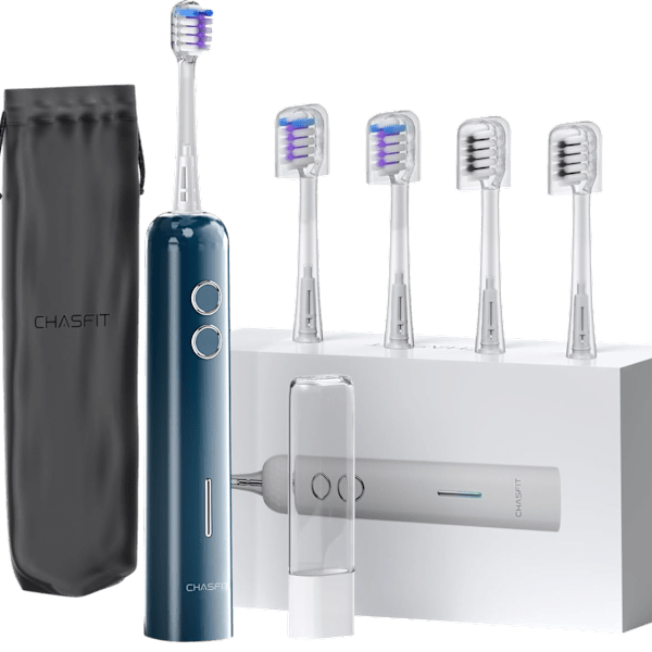 SideDeal: Chasfit Oscillating Sonic Toothbrush with 4 Brush Heads