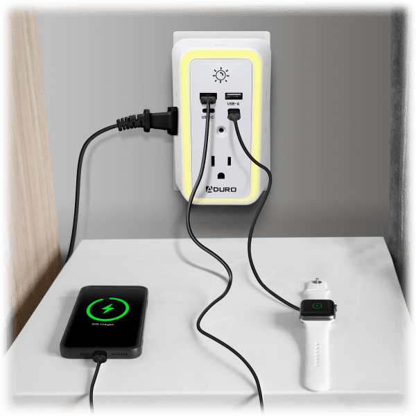 Morningsave Aduro Surge Glow Multi Charging Station