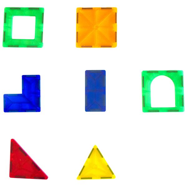 MorningSave Magic Tiles 39 Piece Tiles Set with Storage Case