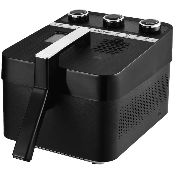 MorningSave Kalorik 2In1 Air Fryer And Deep Fryer (Black)