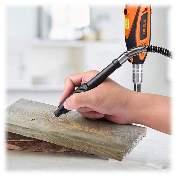 MorningSave Tacklife Rotary Tool Kit with Upgraded MultiPro Keyless Chuck