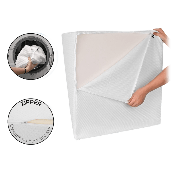 MorningSave Abco Tech Bed Wedge Pillow with Memory Foam Top