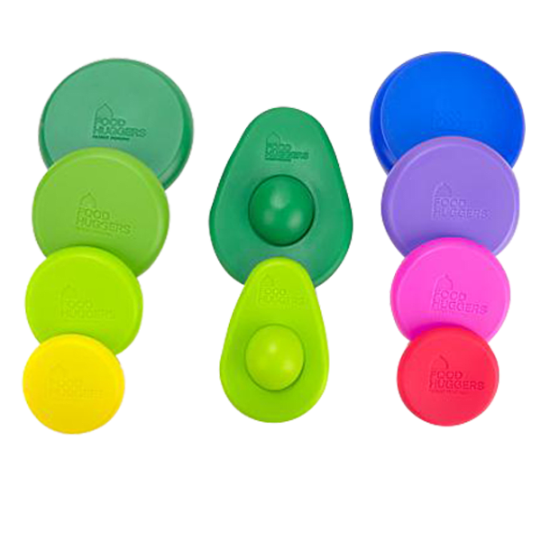Today only: 10-pack Farberware Food Hugger silicone food savers for $12 -  Clark Deals