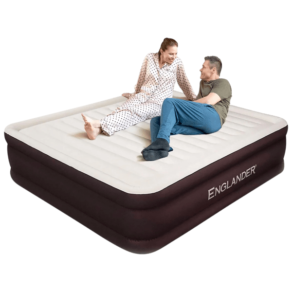 MorningSave Englander Luxury Double High Inflatable Mattress with