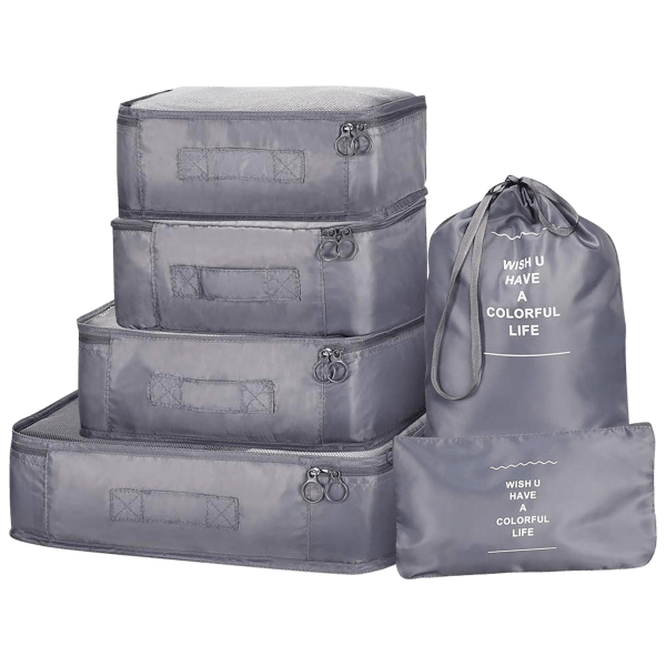 MorningSave Set of 6 Travel Cubes