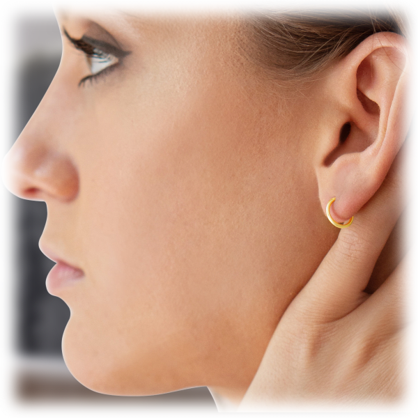 MorningSave Endless Hoop Earrings