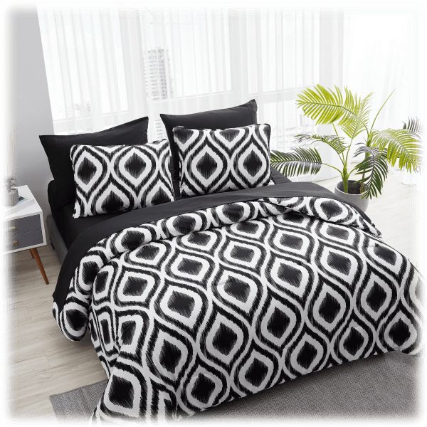 The Nesting Company Cypress 7 Piece Bed in a Bag Comforter Set