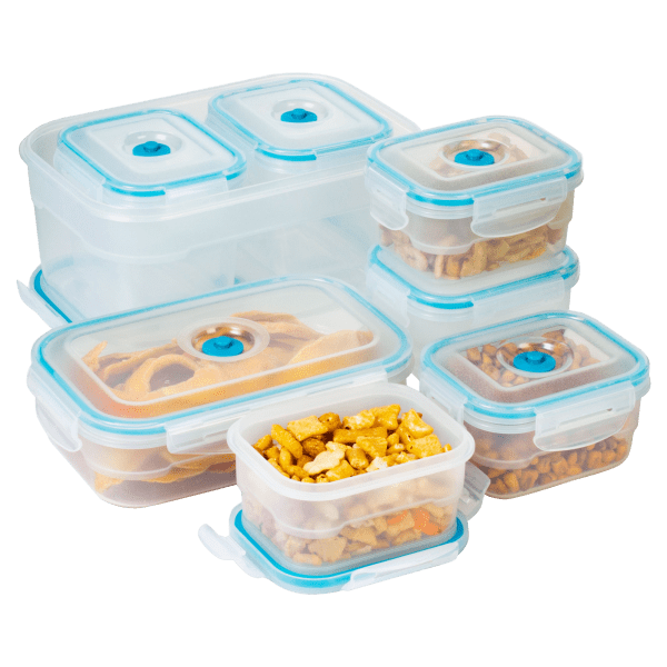 MorningSave 17Piece Honey Can Do Vacuum Seal Food Storage Set