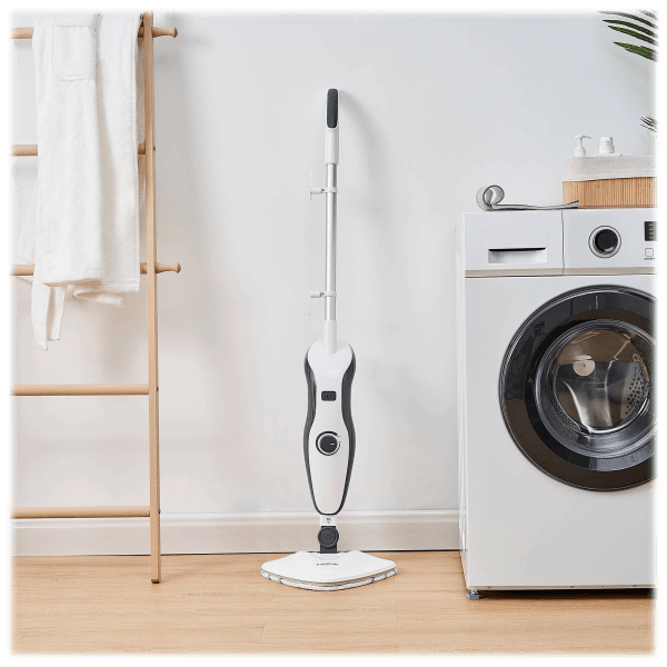 MorningSave True & Tidy, Heavy Duty Steam Mop with Builtin Water Filter
