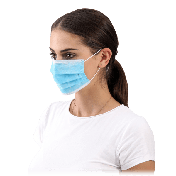 MorningSave 50Pack Disposable 3Layer Face Masks
