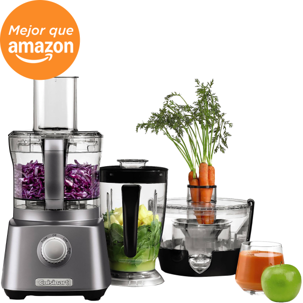 Cuisinart DLC-10SYP1 - Procesador De Alimentos De 7 Tazas, Motor De 600 Vatios, Blanco
