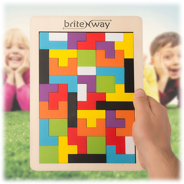 Wudly 3 in 1 Tetris for Kids - Parent Child Edition