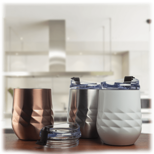 MorningSave 4Pack Primula Peak Insulated 14oz Tumblers